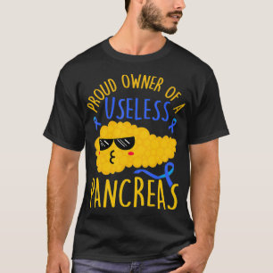 Camiseta Tipo 1 Sensibilização para a diabetes Engraçada