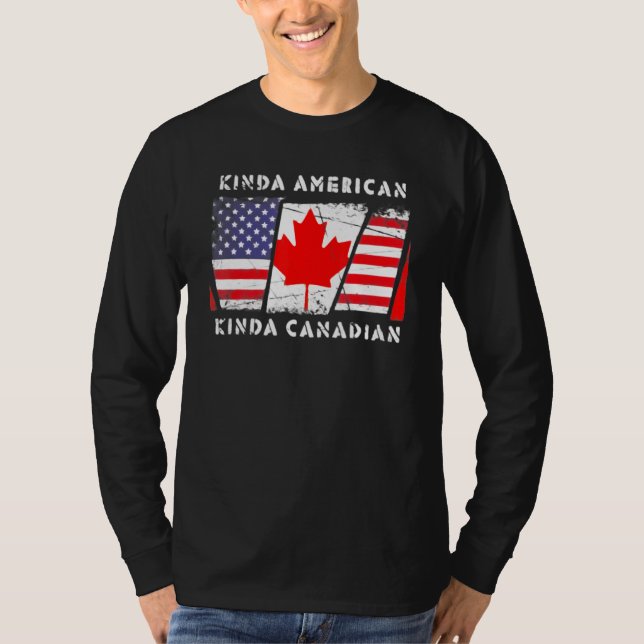 Camiseta Tipo Americano, Tipo Canadense, Bandeira Dual Citi (Frente)