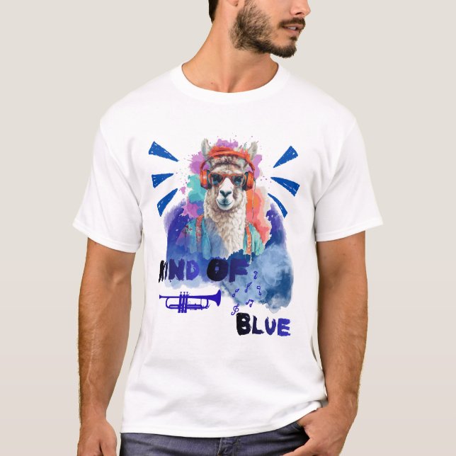 Camiseta Tipo Azul (Frente)