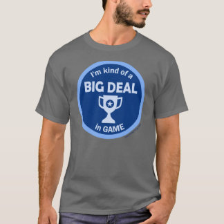 Camiseta Tipo cinzento do t-shirt de uma grande coisa