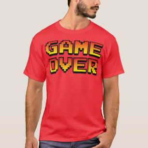 Camiseta Tipo de letra de jogo ~ Vídeo Jogo T-Shirt
