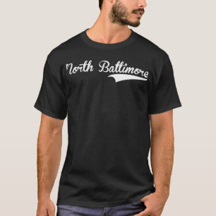 Camiseta Tipo de Letra Retroativa da Vintagem de Baseball d