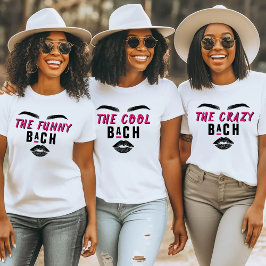Camiseta Tipo de Personalidade de Bach Festa de Solteira Fa