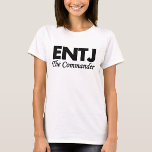 Camiseta Tipo de personalidade de ENTJ