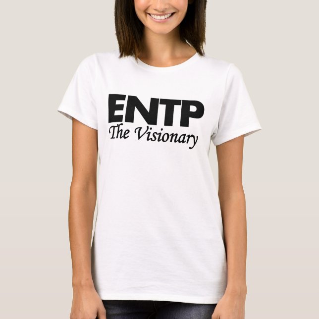 Camiseta Tipo de personalidade de ENTP (Frente)