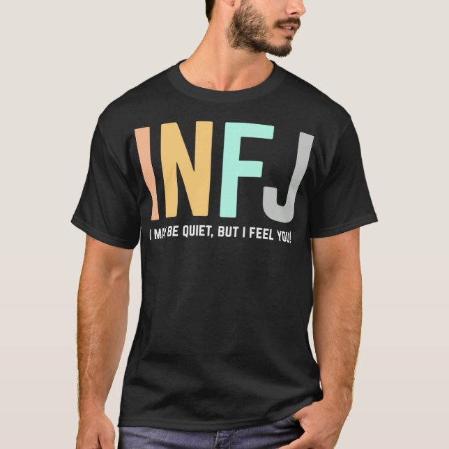 Camiseta Tipo de personalidade INFJ Introduvert Funny (Frente)