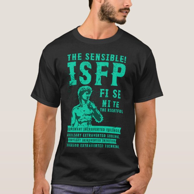 Camiseta Tipo de Personalidade ISFP Os presentes de Peacema (Frente)