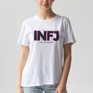 Camiseta Tipo de Personalidade MBTI do Rótulo Introduvertid