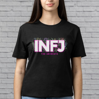 Camiseta Tipo de Personalidade MBTI do Rótulo Introduvertid