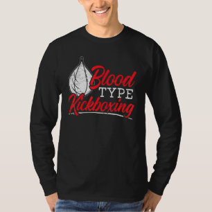 Camiseta Tipo de Sangue Kickboxer Kickboxer Combate MM