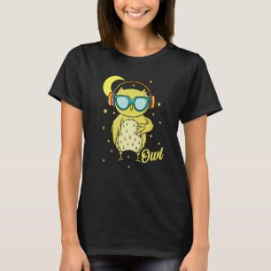 Camiseta Tipo de Sono Coruja Legal Coruja Noturna