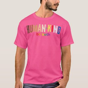Camiseta Tipo Humano Seja LGBT Orgulho gay Mês B de Igualda