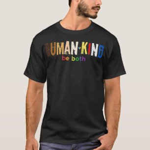 Camiseta Tipo Humano Seja LGBT Orgulho gay Mês B de Igualda