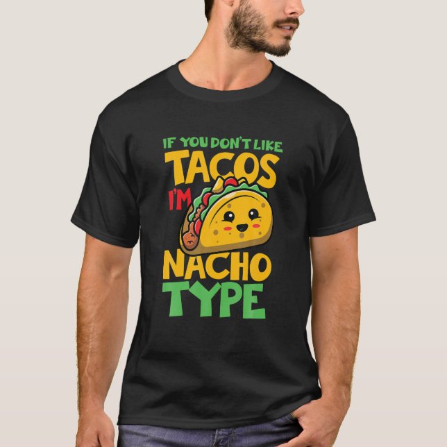 Camiseta Tipo Nacho | Tex Mex Tortilla (Frente)
