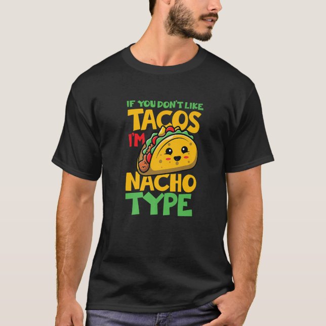 Camiseta Tipo Nacho | Tex Mex Tortilla (Frente)