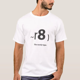 Camiseta tipo nerdy