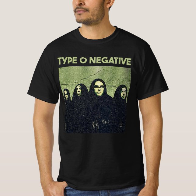 Camiseta Tipo O Negativo (Frente)