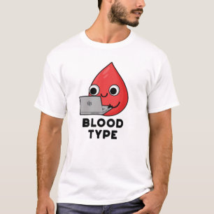 Camiseta Tipo Sanguíneo Engraçado Sangue Largar Lúpulo