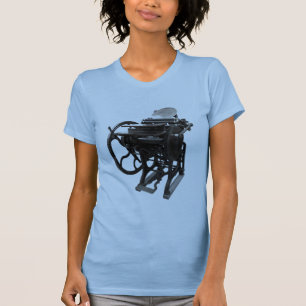 Camiseta tipografia 1888 pequenos t-shirt
