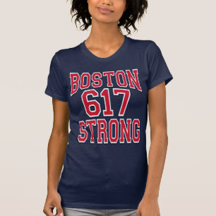 Camiseta Tipografia 617 FORTE de Boston