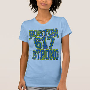 Camiseta Tipografia 617 FORTE de Boston