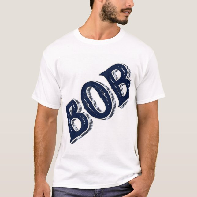 Camiseta Tipografia Antiga BOB  (Frente)
