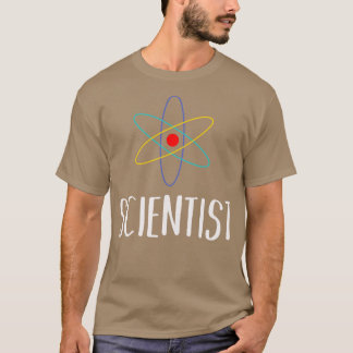 Camiseta tipografia científica com desenho