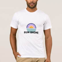 Tipografia da Ilustração do Sol Shine
