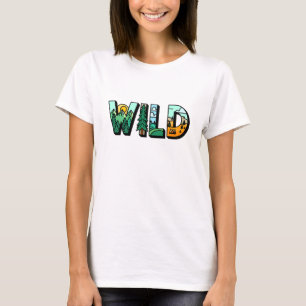 Camiseta Tipografia da Natureza SELVAGEM