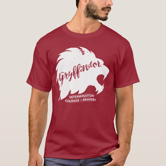 Camiseta Tipografia da silhueta de Harry Potter | (Frente)
