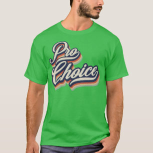Camiseta Tipografia Da Vintage De Escolha Pró