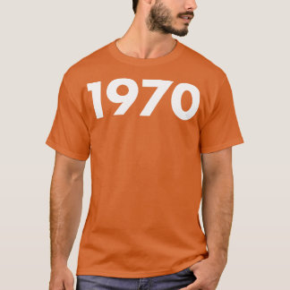 Camiseta Tipografia Da Vintagem Retroativa De 1970 Anos