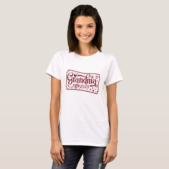 Camiseta Tipografia da Vovó  (Frente Completa)