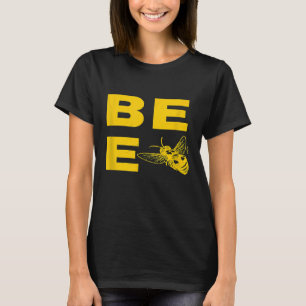 Camiseta Tipografia das abelhas Apicultura Legal amarela