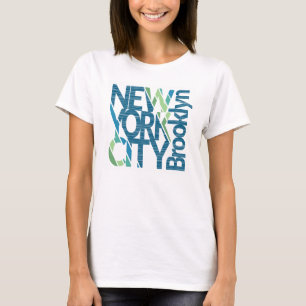 Camiseta Tipografia de Brooklyn New York
