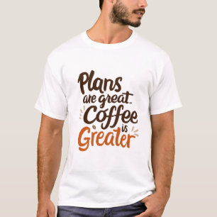 Camiseta Tipografia de Café Lover