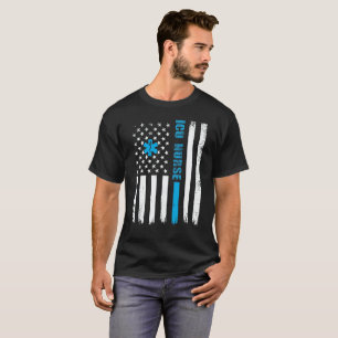 Camiseta Tipografia de Enfermeiros com Unidade de Cuidados