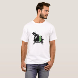 Camiseta Tipografia de Ilustração do Cavaleiro Noturno