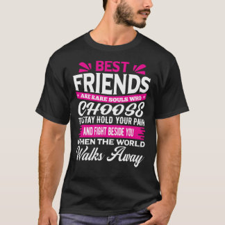Camiseta Tipografia de Melhor Amigo Moderna