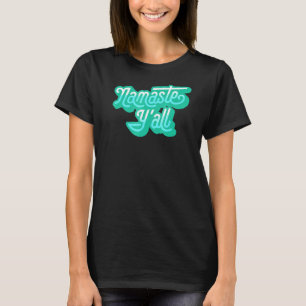 Camiseta Tipografia de Namaste Yall Southern Yoga Oitava 5
