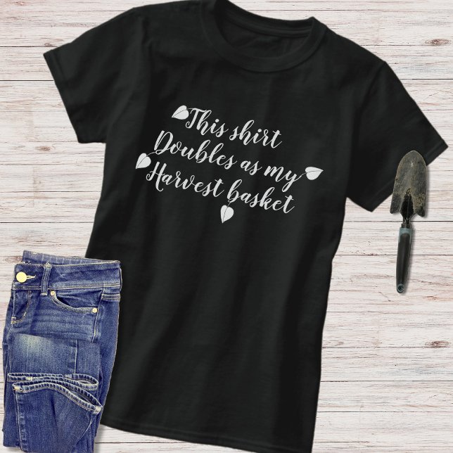 Camiseta Típografia de Script Funny Relatável Jardinagem T- (Criador carregado)