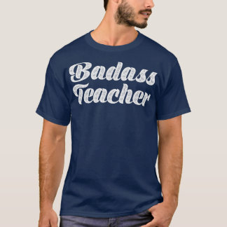 Camiseta Tipografia do Professor Badass