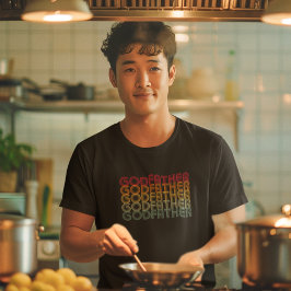 Camiseta Tipografia empírica do Poderoso Chefão legal dos a