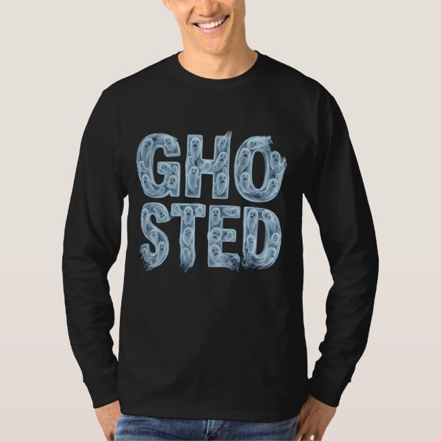 Camiseta Tipografia Fantasma Transparente Brincando com o F (Frente)