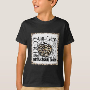 Camiseta Tipografia Instrumental De Leopardo Sangrado Te