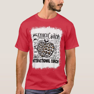 Camiseta Tipografia Instrumental De Leopardo Sangrado Te