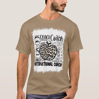 Camiseta Tipografia Instrumental De Leopardo Sangrado Te
