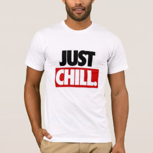 Camiseta Tipografia Just Chill