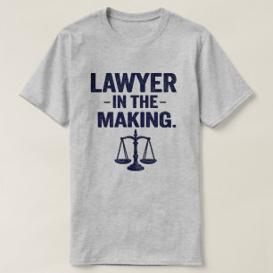 Camiseta Tipografia Legal de Advogado em Formação