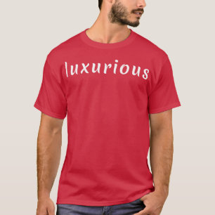 Camiseta Tipografia Luxuosa